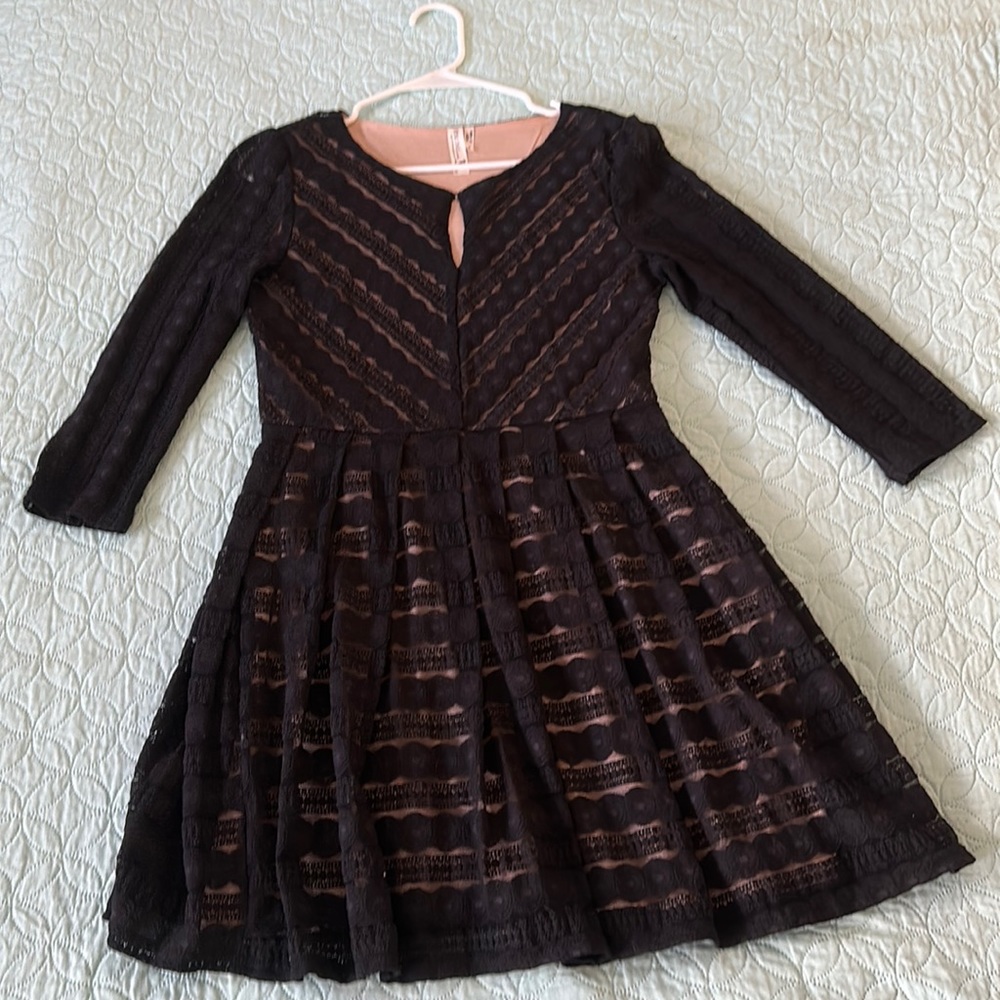 Black mini lace dress by Pink Owl size medium